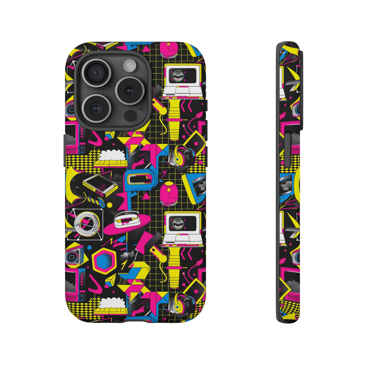 Retro 80s Seamless Phone Case – Vintage Style Meets Modern Protection 149