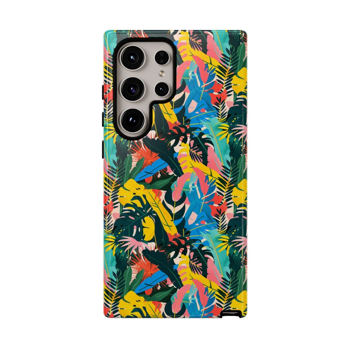 Jungle Pattern Phone Case – Exotic & Lush Design for Your Phone 346