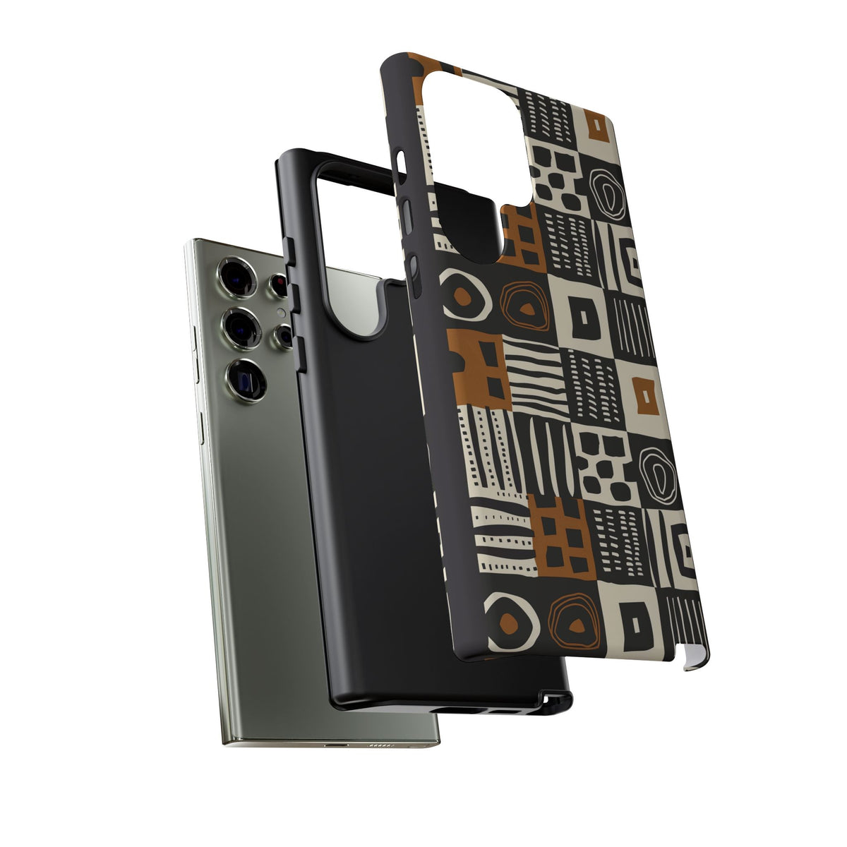Stylish African Pattern Phone Case – Unique and Vibrant Protection 168