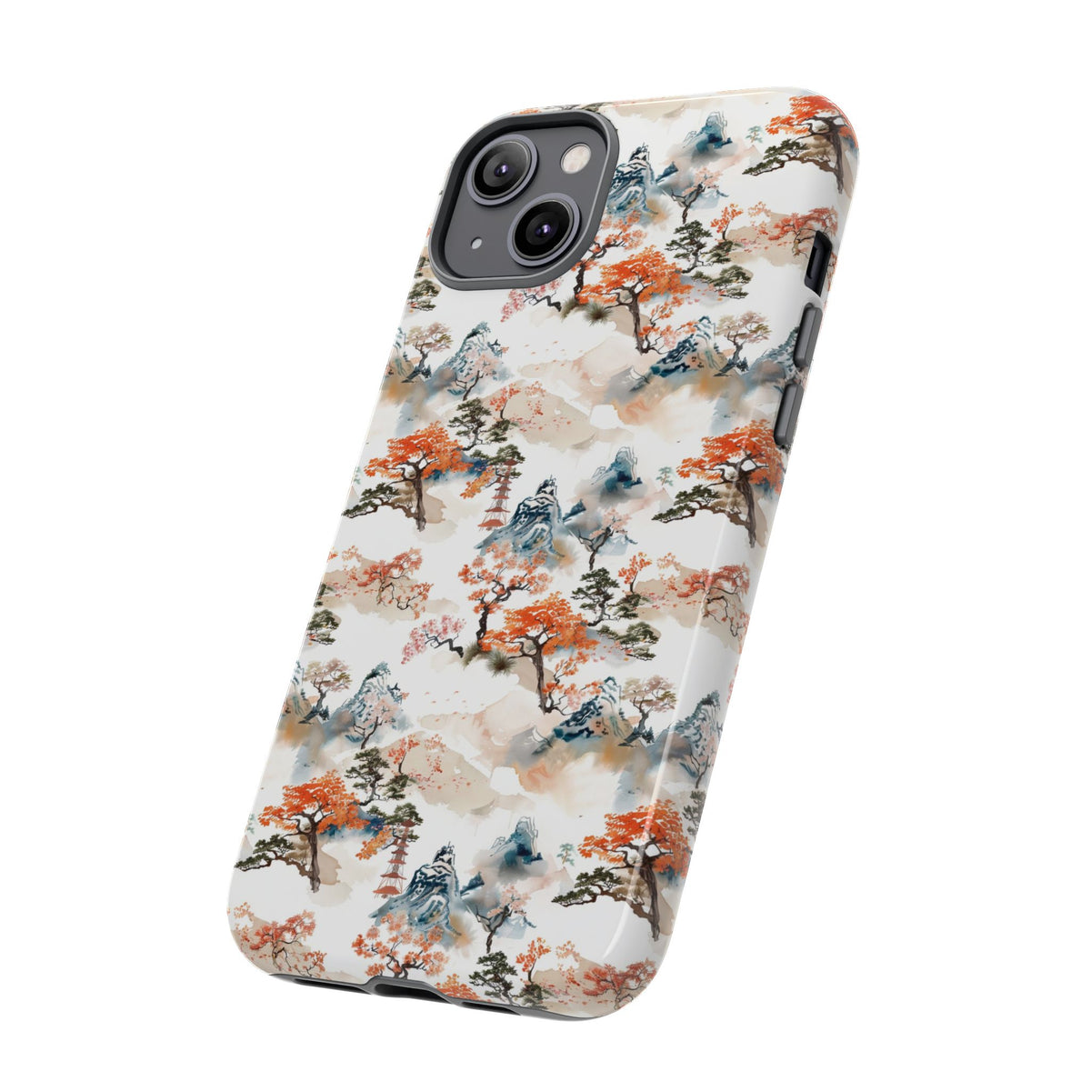 Japanese Pattern Phone Case – Elegant & Timeless Design for Your Phone 506