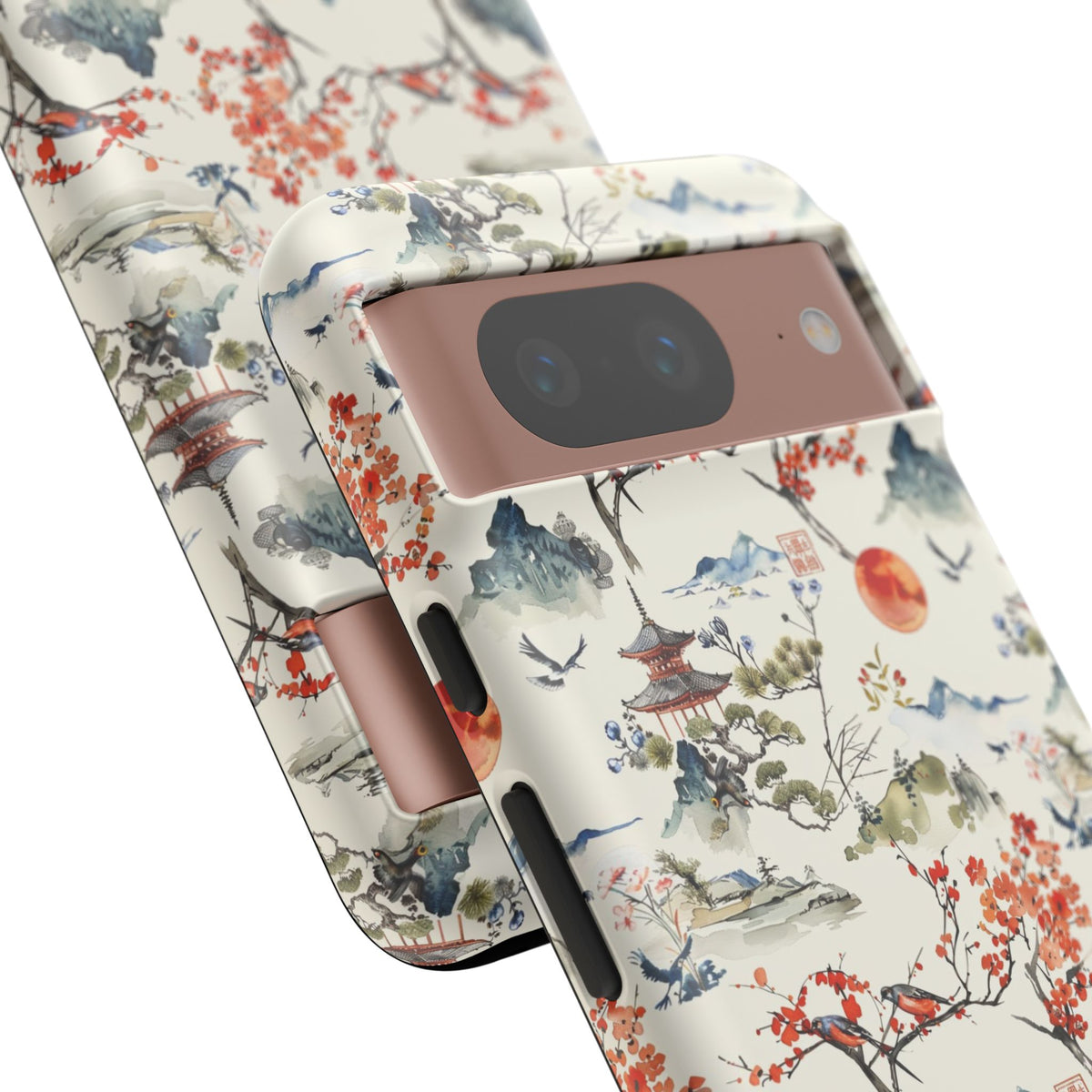 Japanese Pattern Phone Case – Elegant & Timeless Design for Your Phone 120