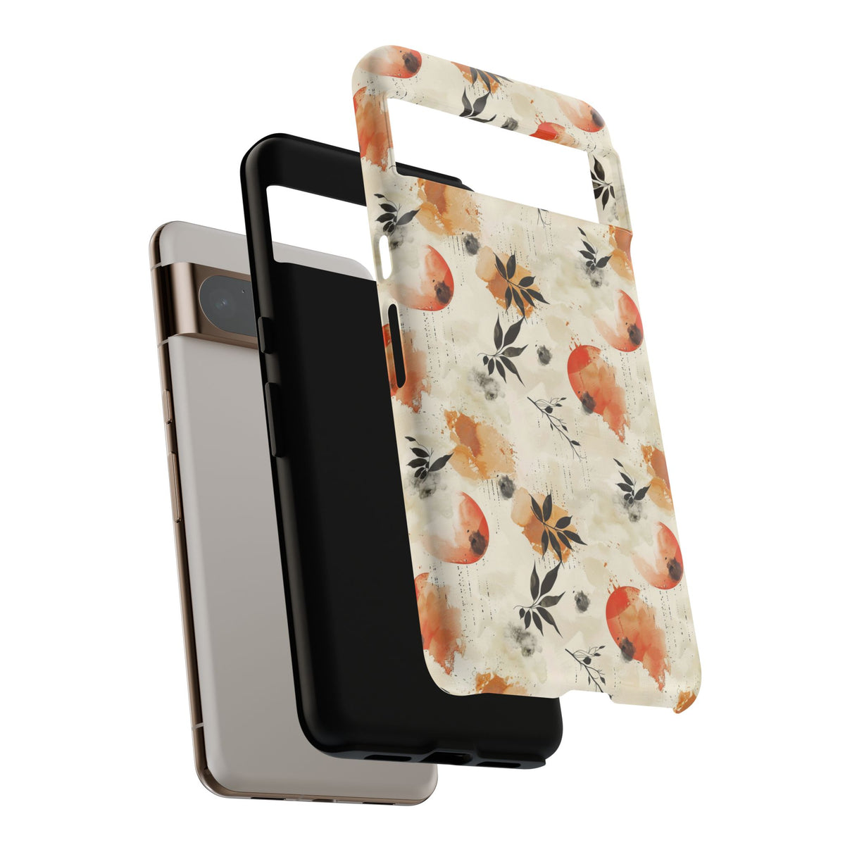 Japanese Pattern Phone Case – Elegant & Timeless Design for Your Phone 058