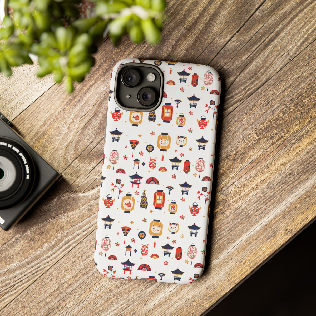 Japanese Pattern Phone Case – Elegant & Timeless Design for Your Phone 121