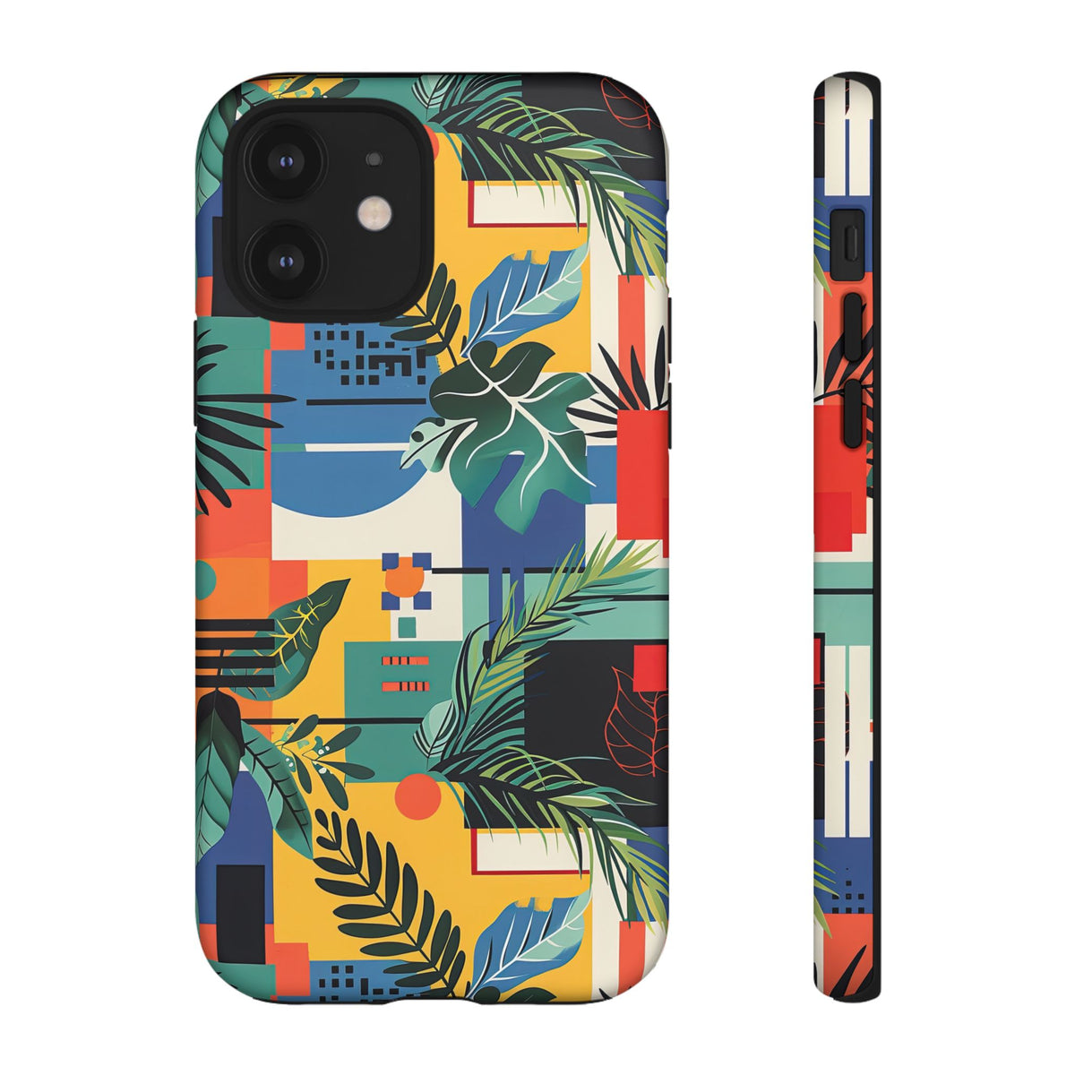 Jungle Collage Phone Case – Vibrant & Durable Nature-Inspired Protection