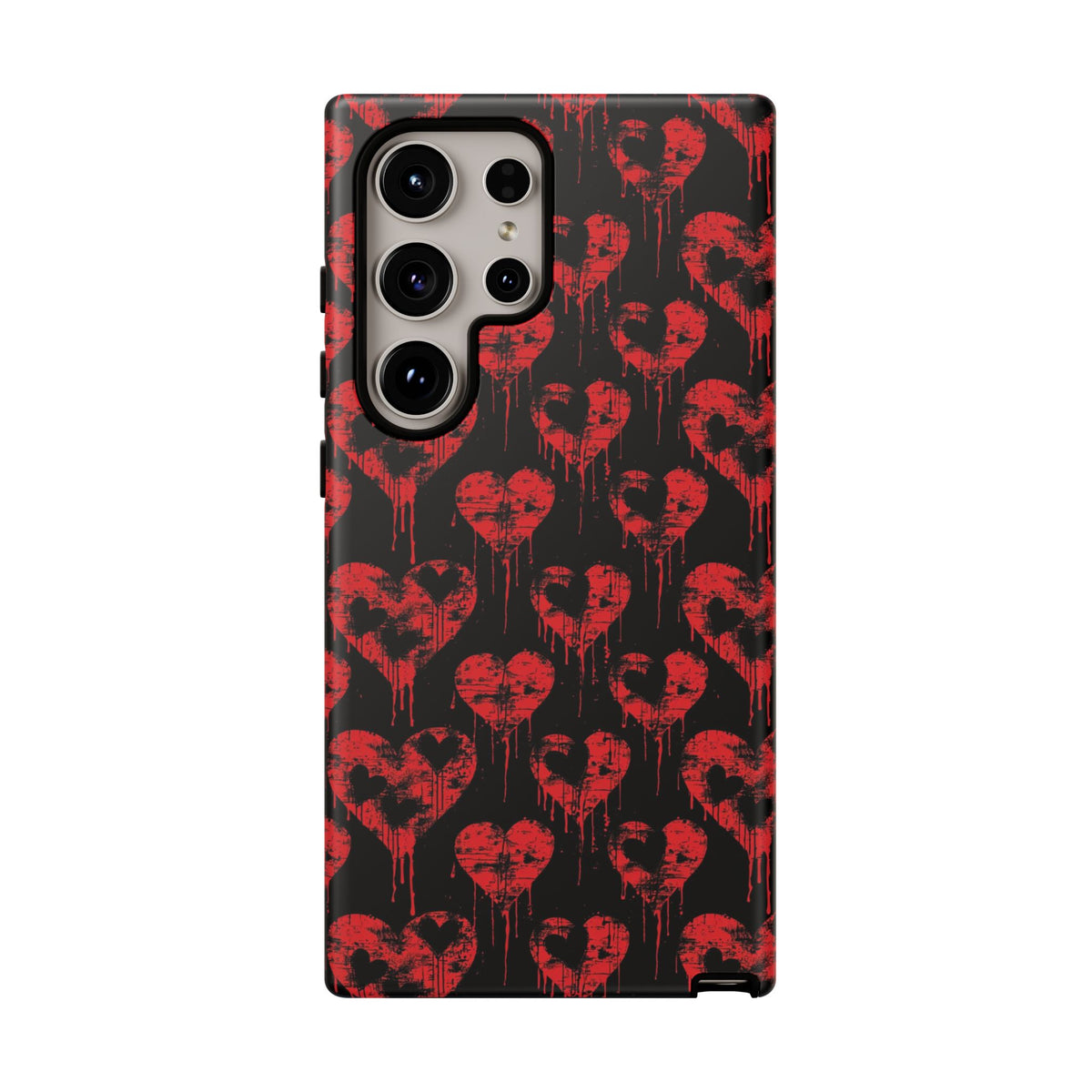 Heart Pattern Phone Case – Stylish & Loving Design for Your Device 367