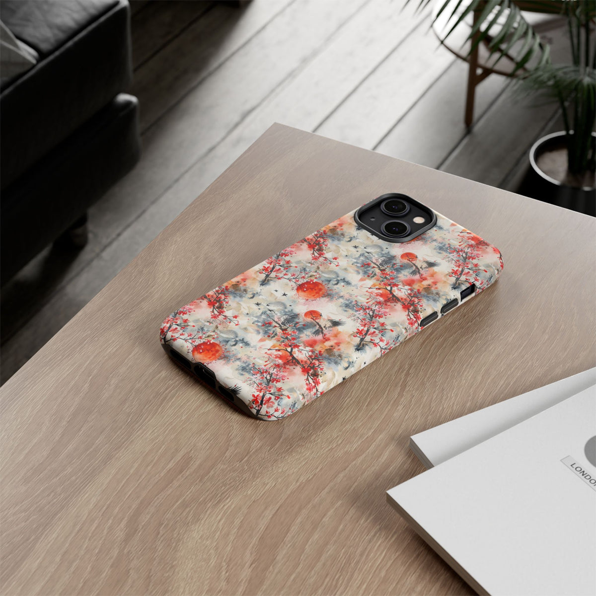 Japanese Pattern Phone Case – Elegant & Timeless Design for Your Phone 110