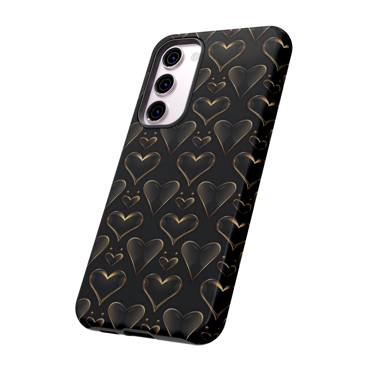 Heart Pattern Phone Case – Stylish & Loving Design for Your Device 362