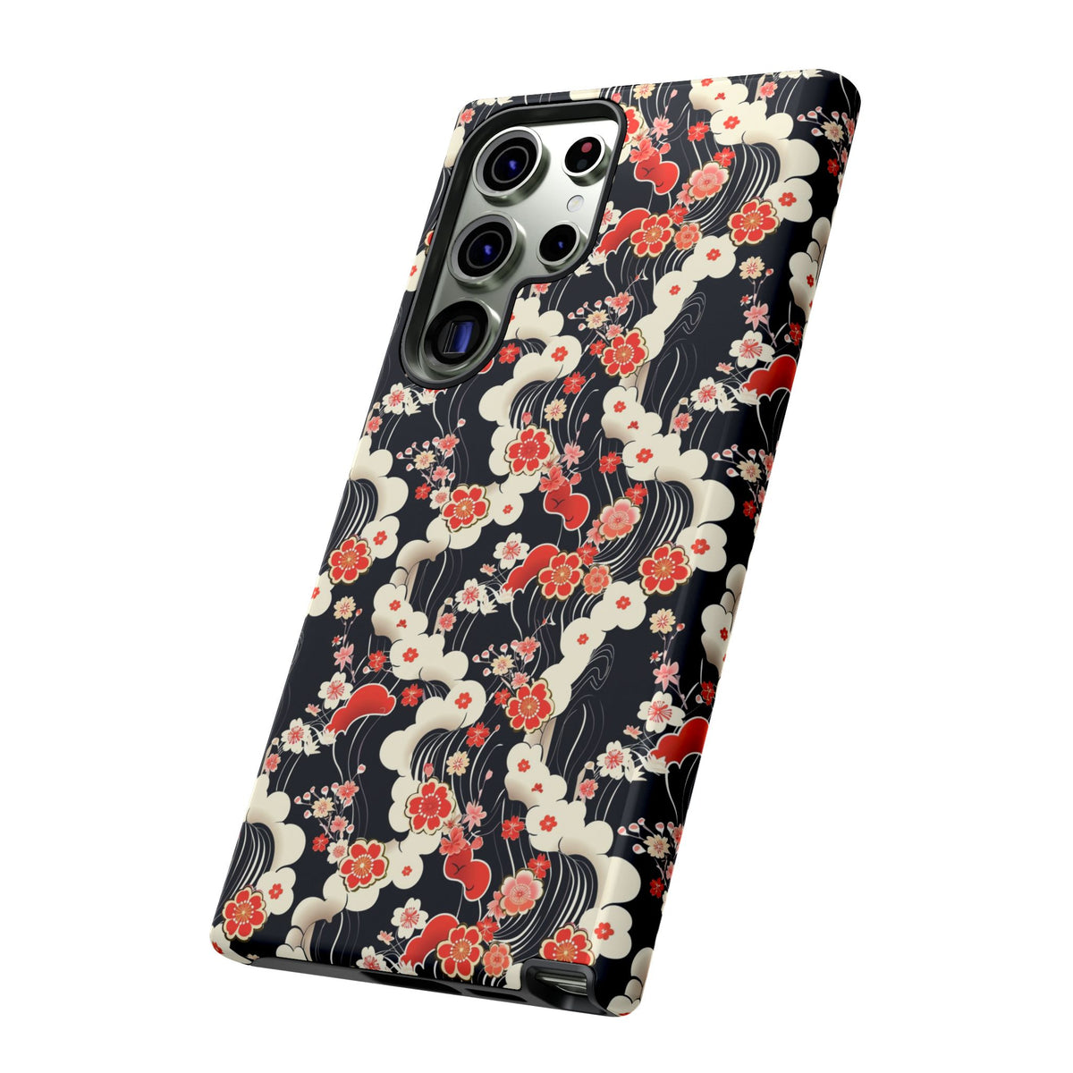 Japanese Pattern Phone Case – Elegant & Timeless Design for Your Phone 478