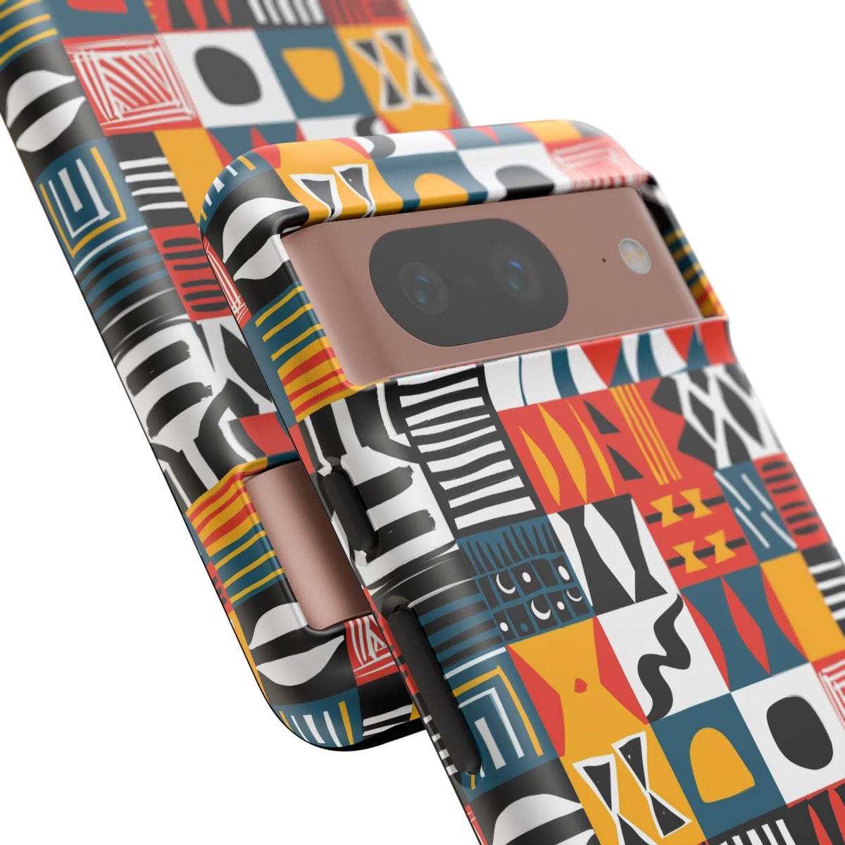 Stylish African Pattern Phone Case – Unique and Vibrant Protection 076