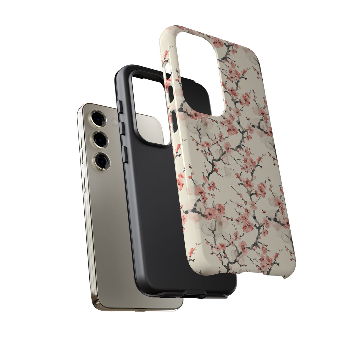 Japanese Pattern Phone Case – Elegant & Timeless Design for Your Phone 008