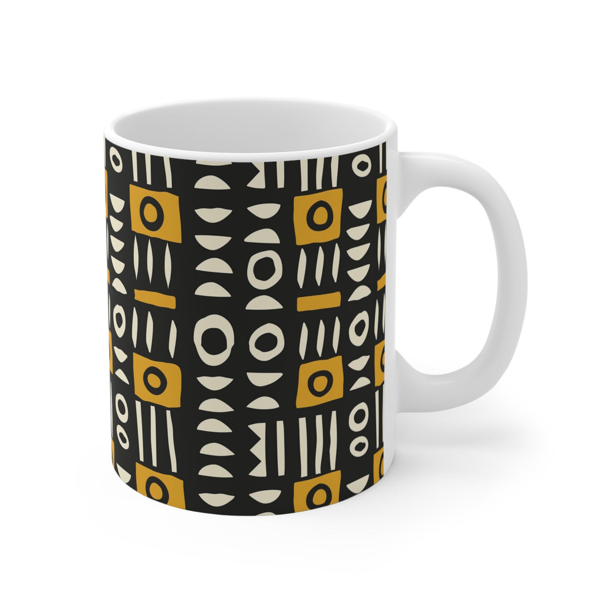 All-Over African Pattern Coffee Mug 653