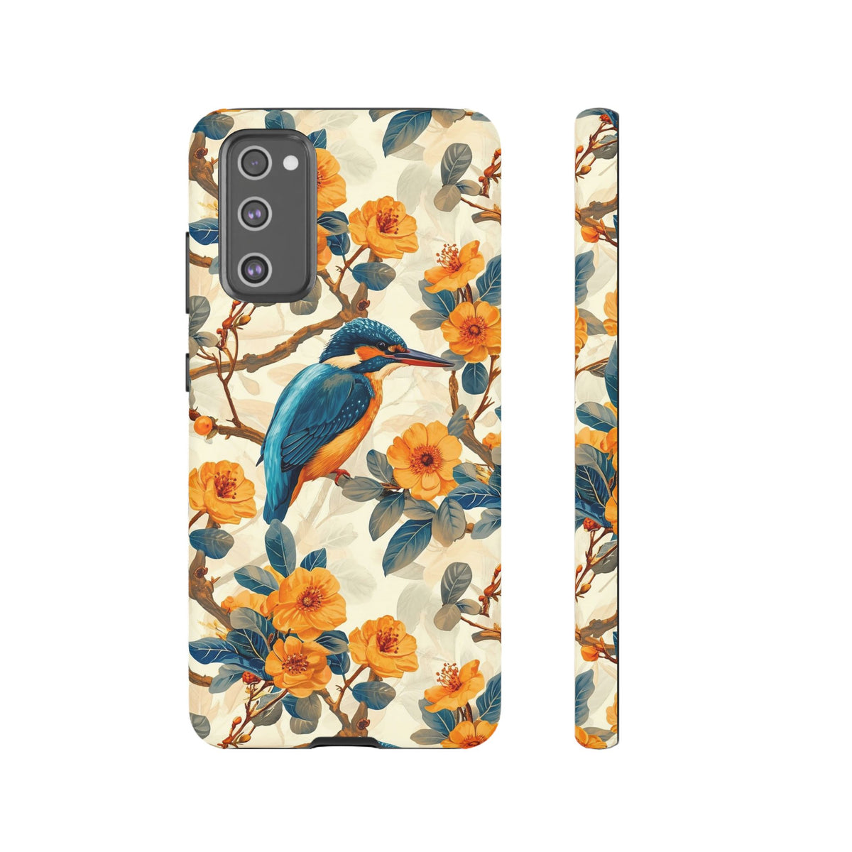 Birds Seamless Pattern Phone Case – Elegant and Timeless Avian Design