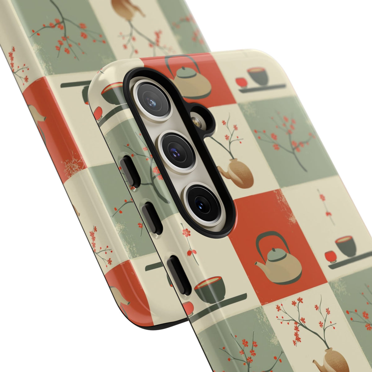 Japanese Pattern Phone Case – Elegant & Timeless Design for Your Phone 505