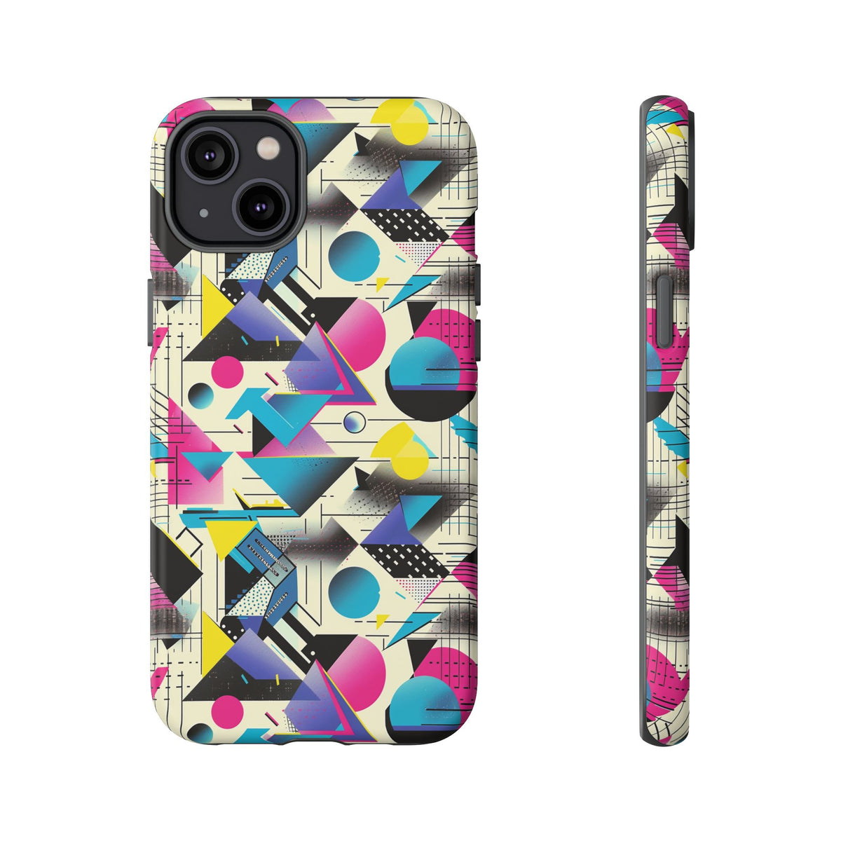 Retro 80s Seamless Phone Case – Vintage Style Meets Modern Protection 202