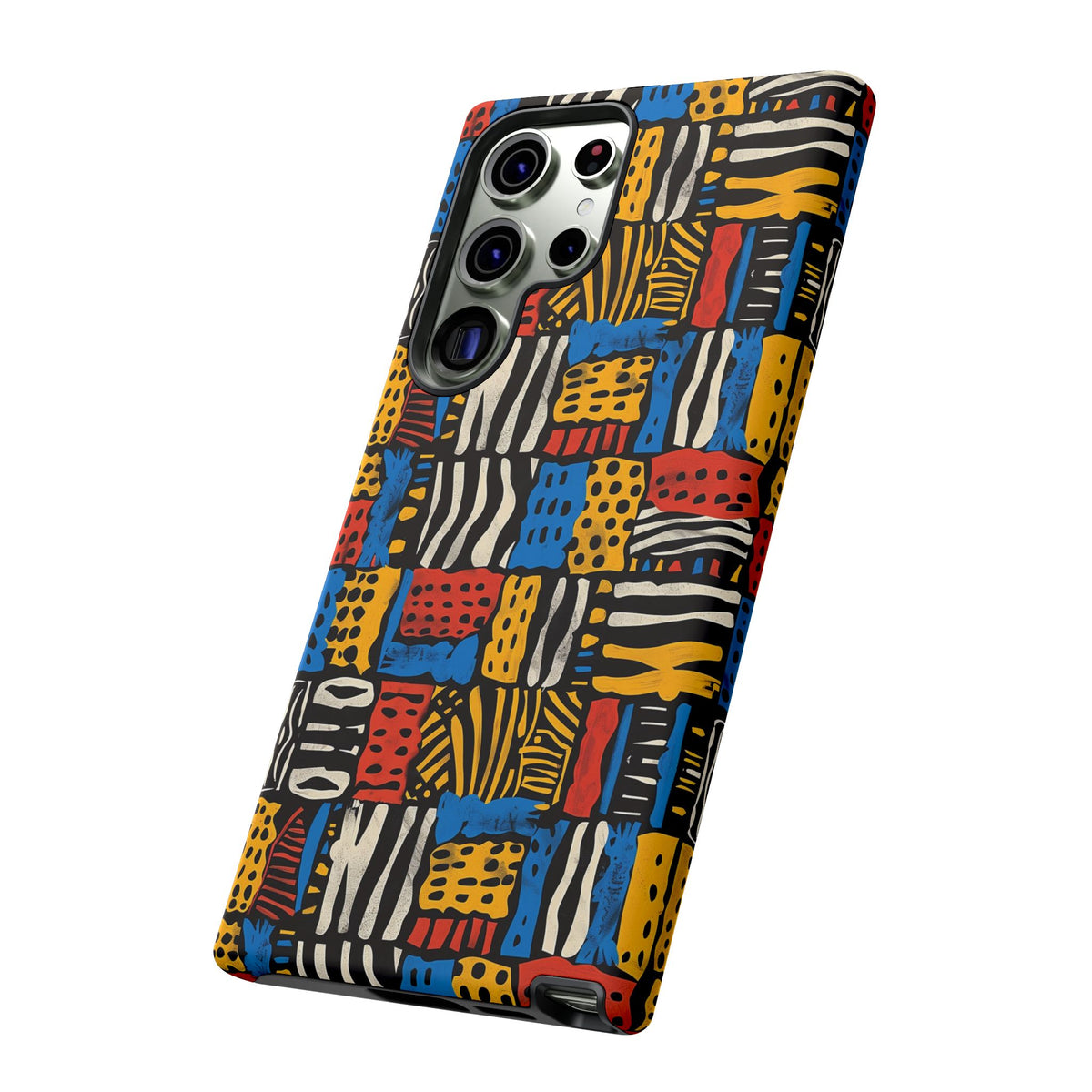 Stylish African Pattern Phone Case – Unique and Vibrant Protection 179