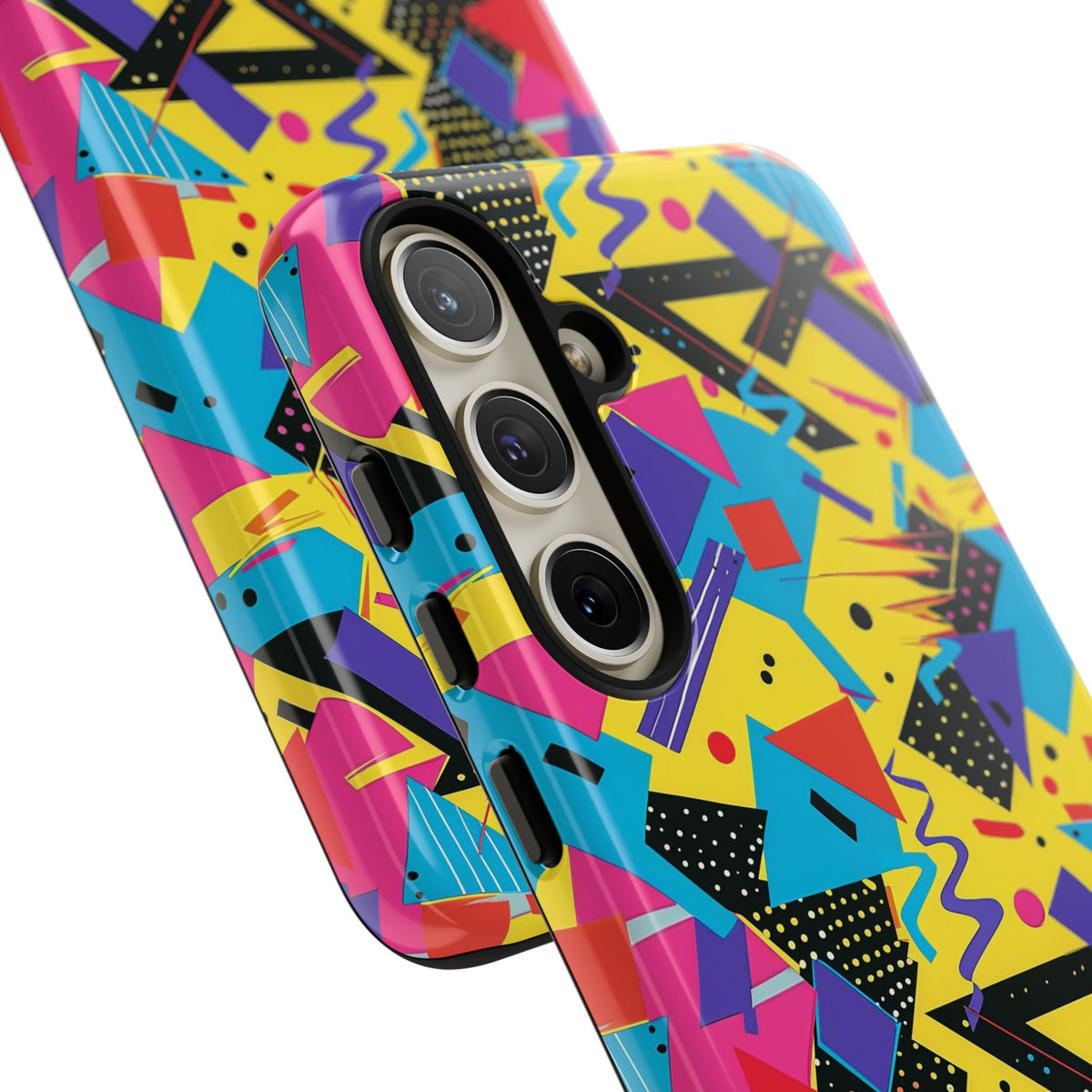 90s Themed Seamless Pattern Phone Case – Embrace Retro Style and Protection 223