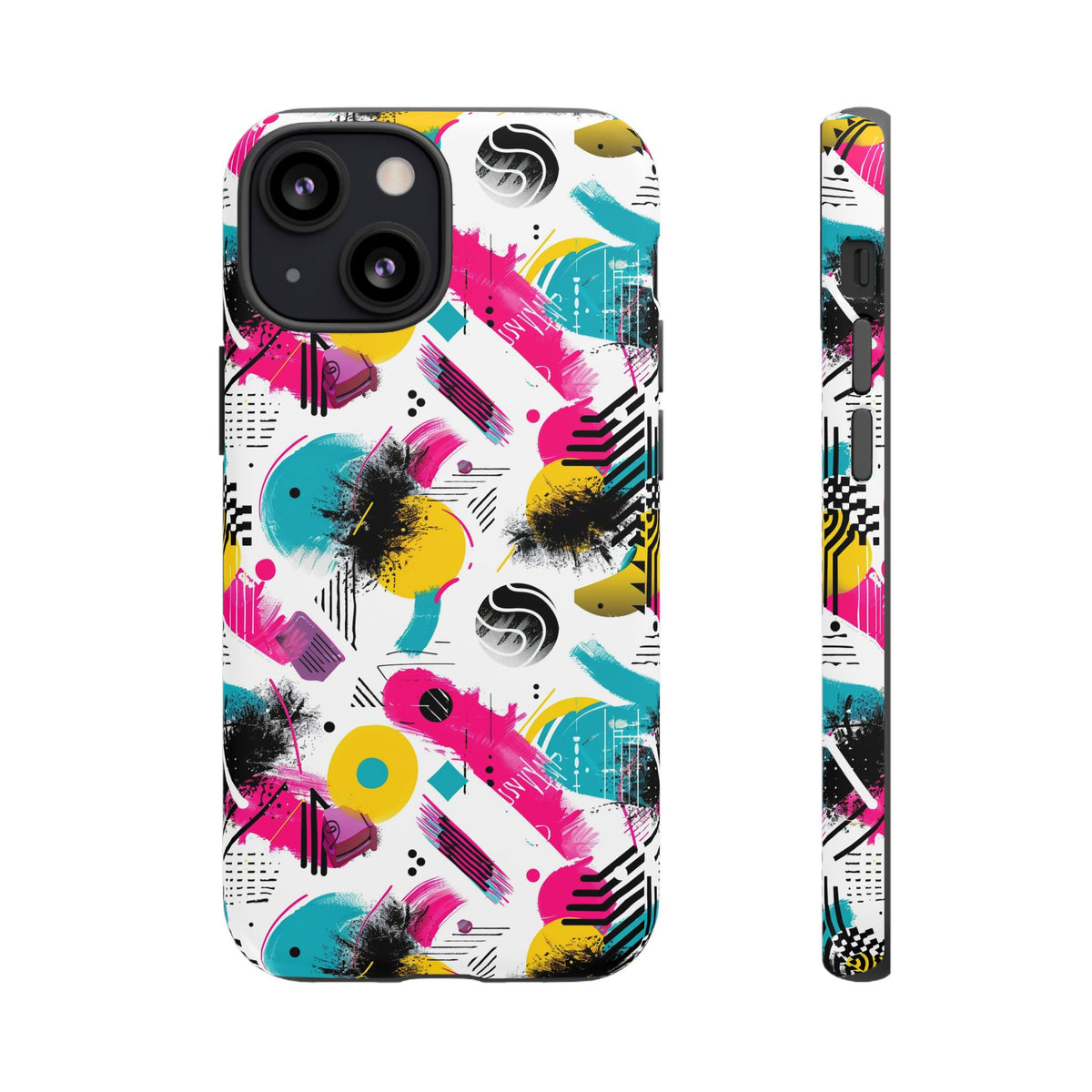 Retro 80s Seamless Phone Case – Vintage Style Meets Modern Protection 135