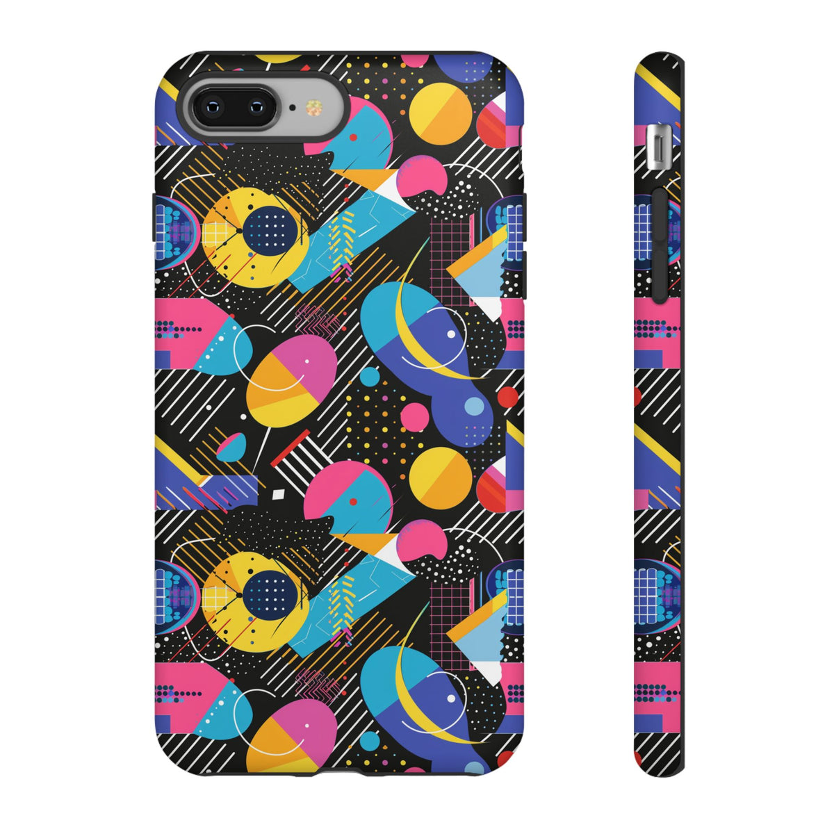 Retro 80s Seamless Phone Case – Vintage Style Meets Modern Protection 58