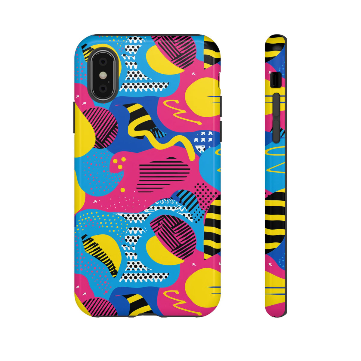 Retro 80s Seamless Phone Case – Vintage Style Meets Modern Protection 22