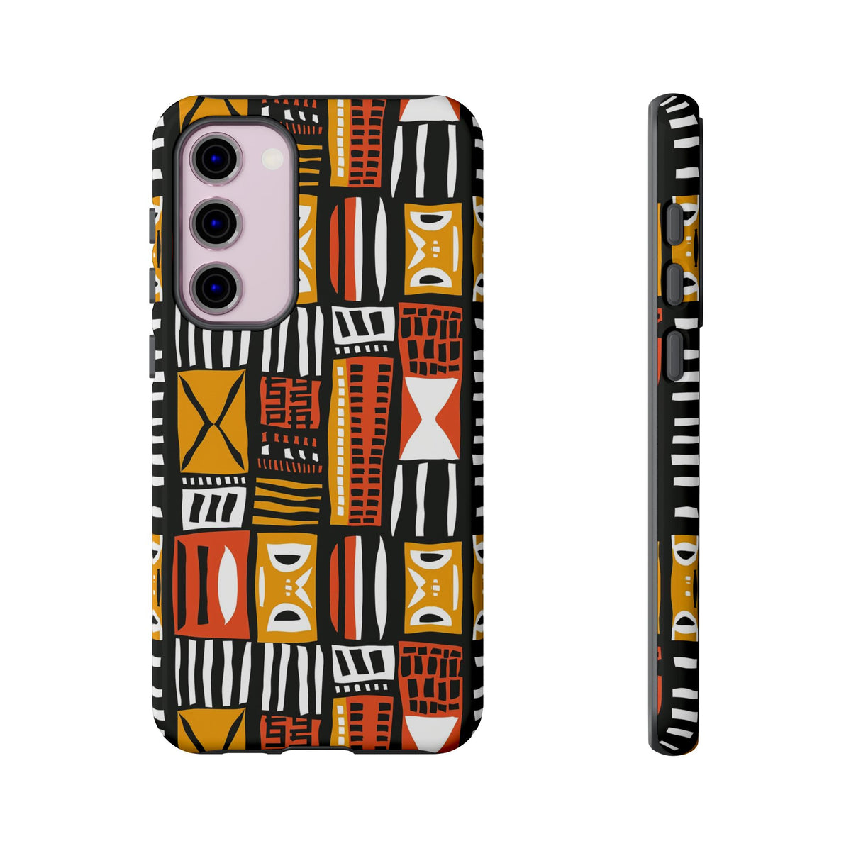 Stylish African Pattern Phone Case – Unique and Vibrant Protection 136