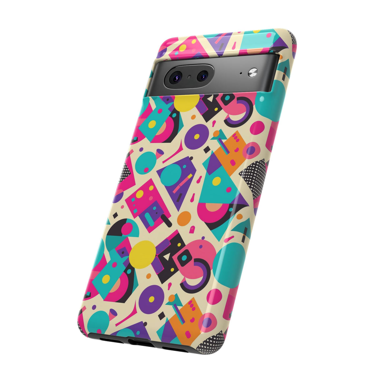 Retro 80s Seamless Phone Case – Vintage Style Meets Modern Protection 199