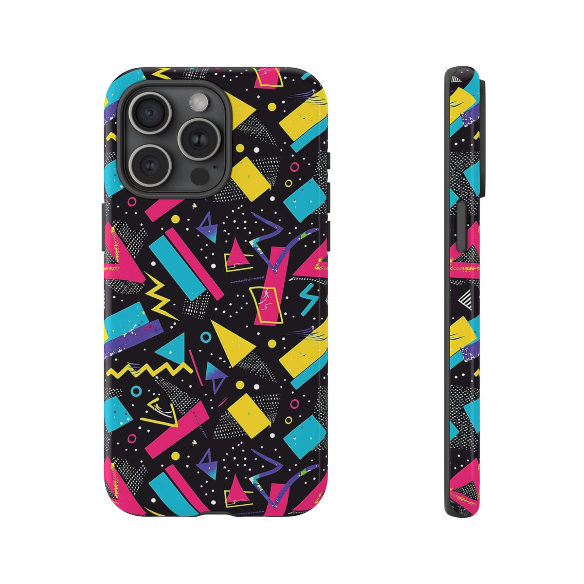 Retro 80s Seamless Phone Case – Vintage Style Meets Modern Protection 092