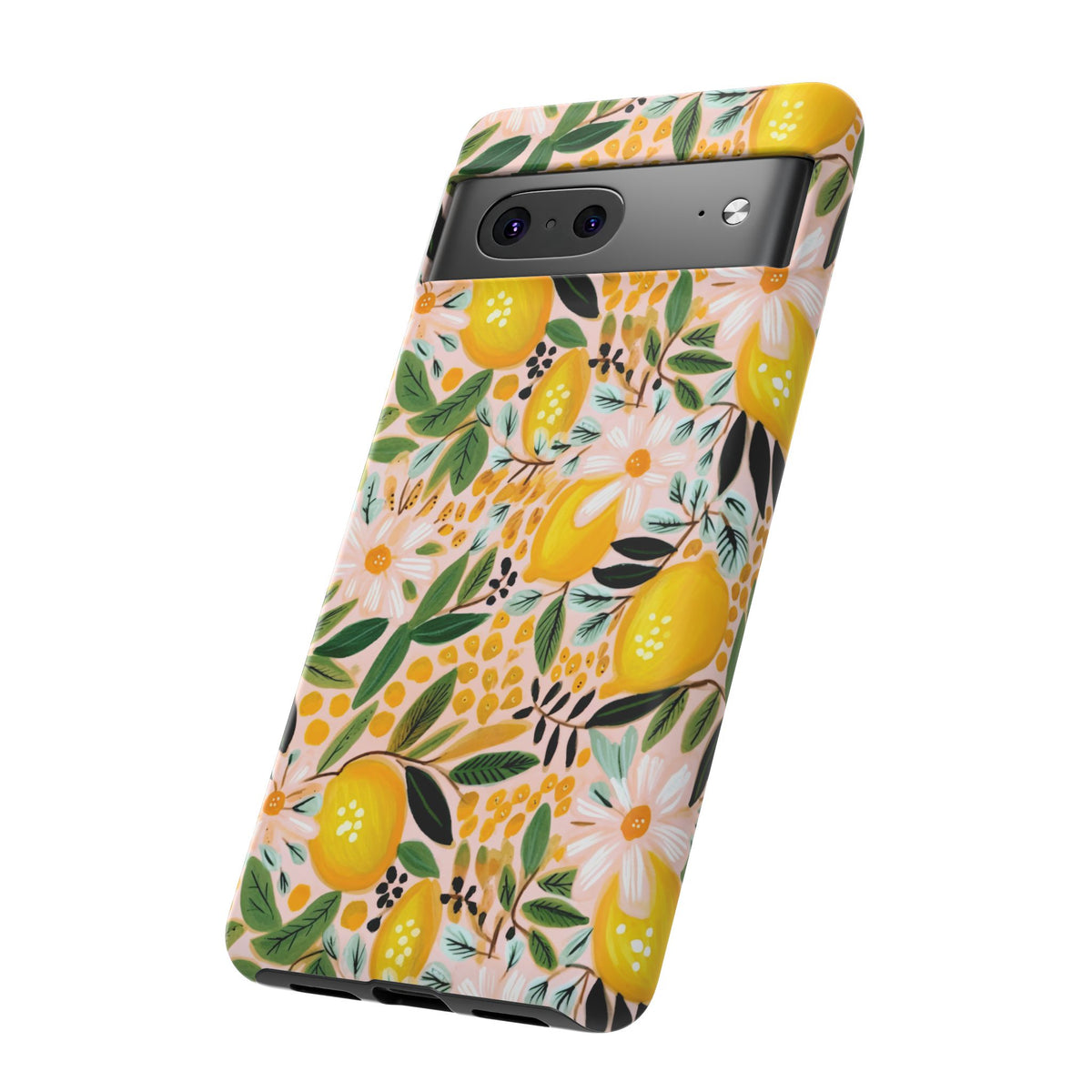 Cute Summer Lemons Phone Case – Refreshing Citrus Design for Your Phone 2