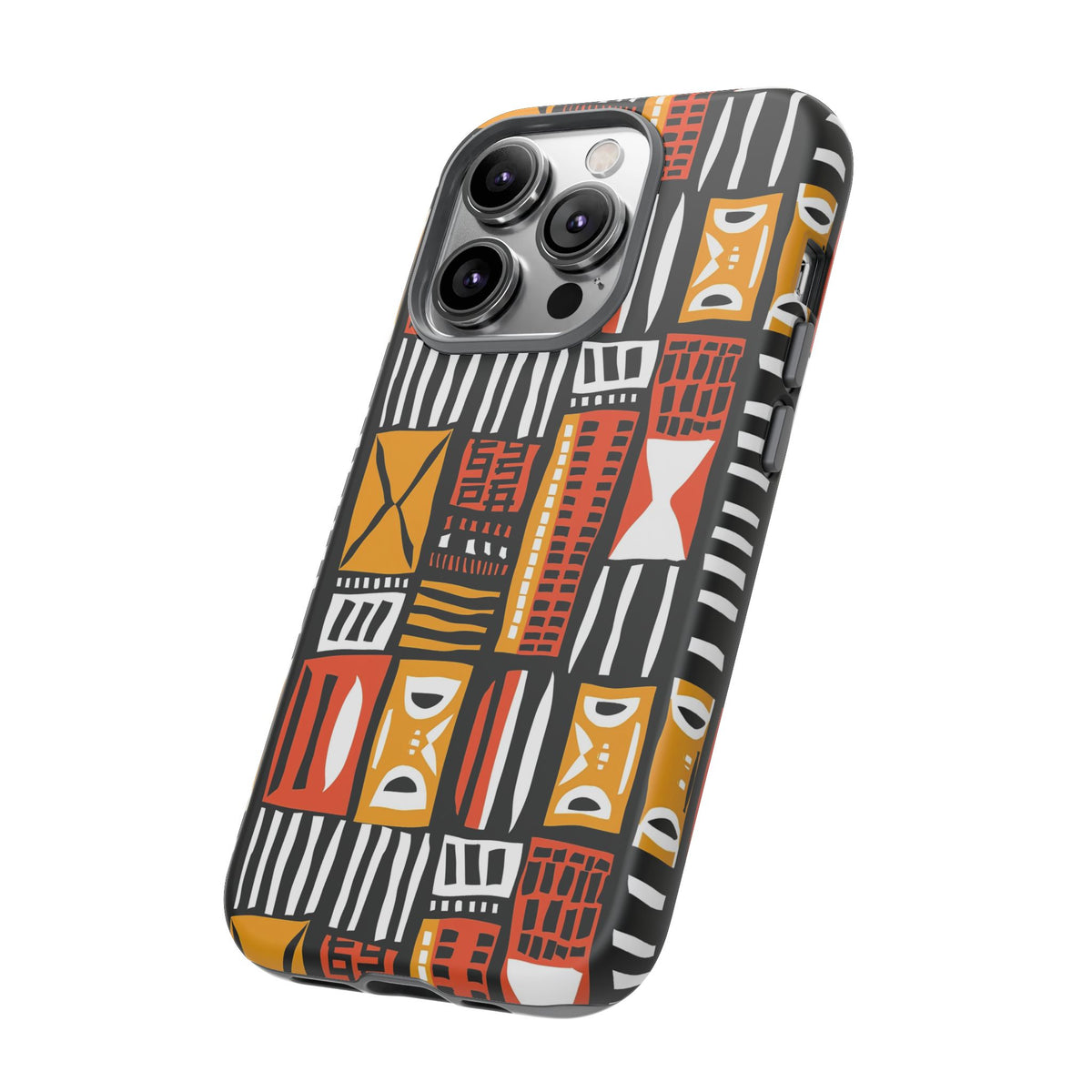 Stylish African Pattern Phone Case – Unique and Vibrant Protection 136