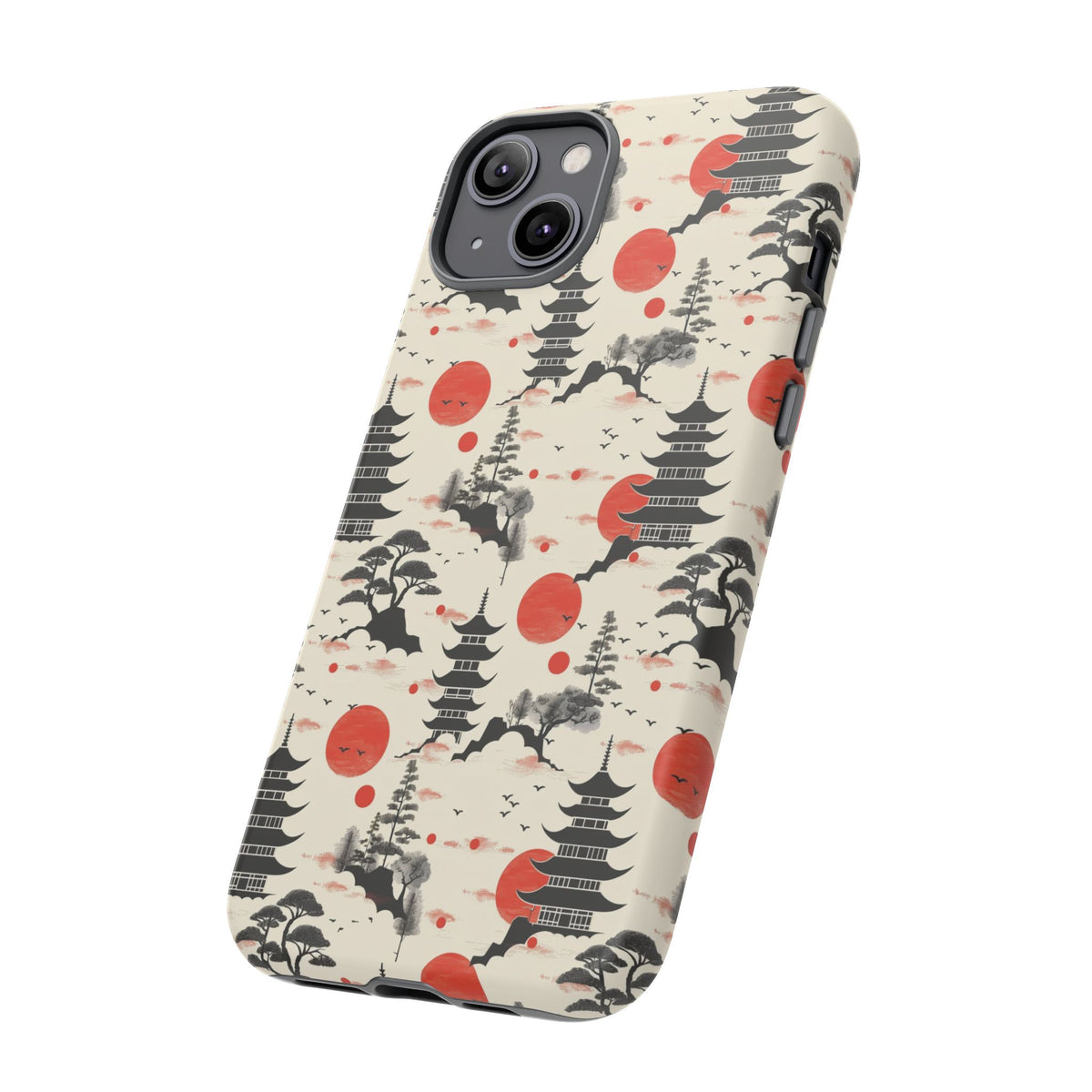 Japanese Pattern Phone Case – Elegant & Timeless Design for Your Phone 152