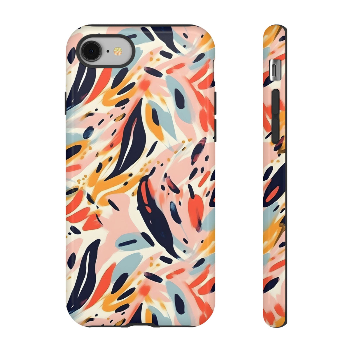 Abstract Painting Design Phone Case – Modern Art-Inspired Phone Cover 2