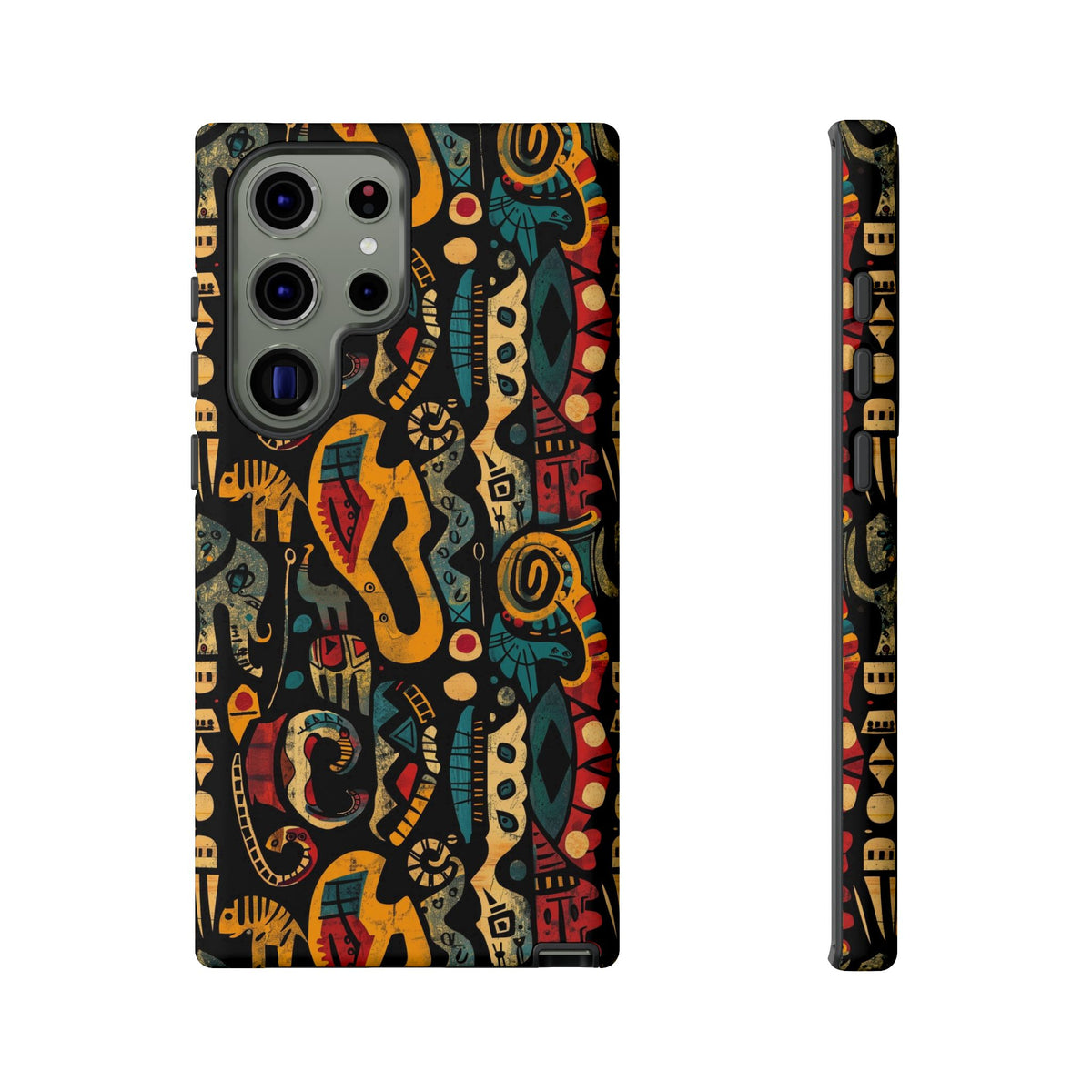 Stylish African Pattern Phone Case – Unique and Vibrant Protection 153