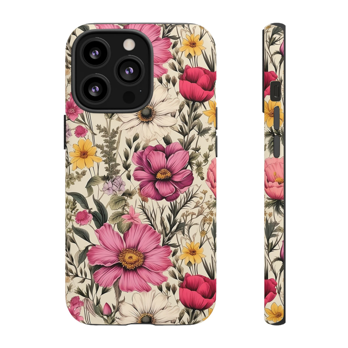 Tough CasesWildflower Design Phone Case – Beautiful Nature-Inspired Floral Pattern 2