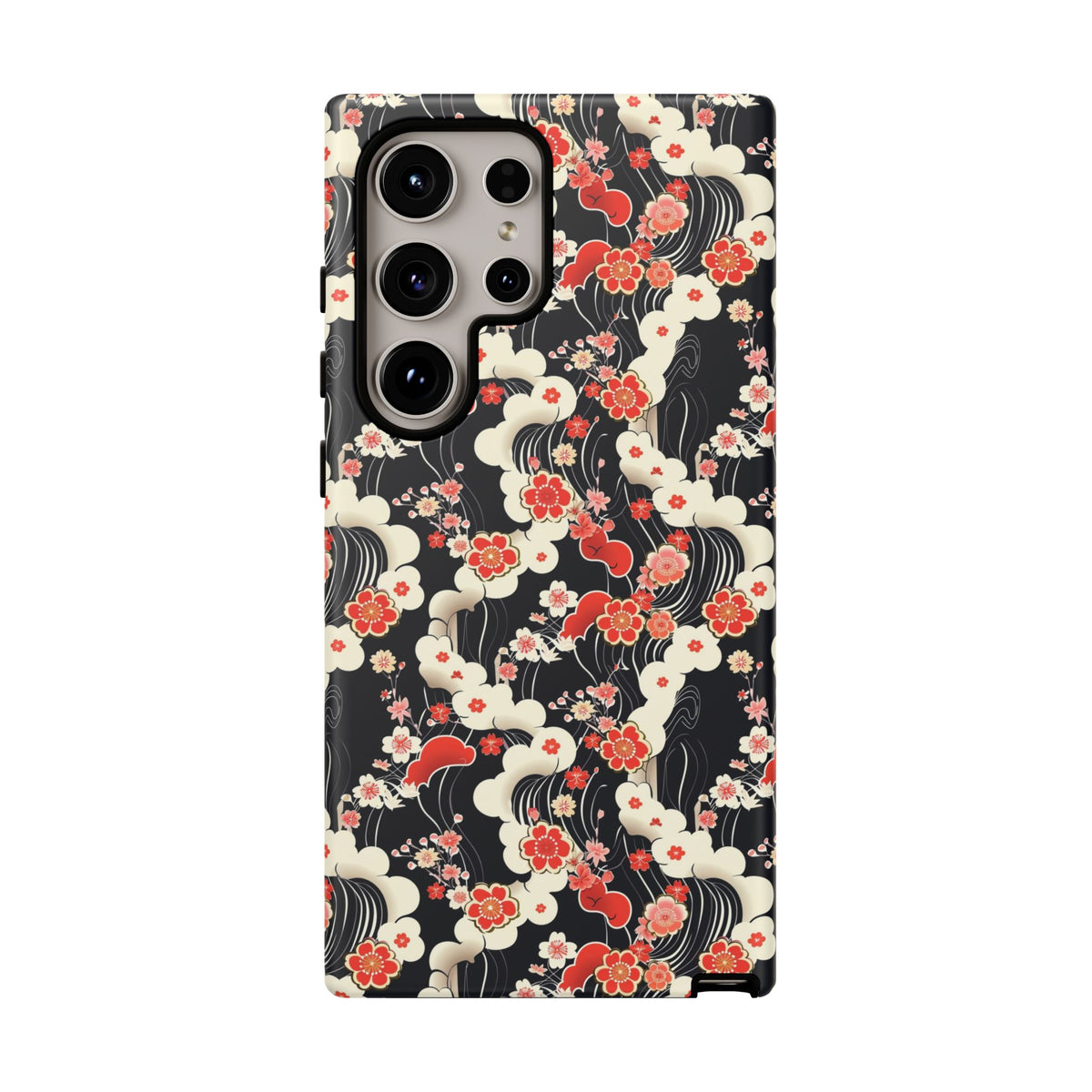 Japanese Pattern Phone Case – Elegant & Timeless Design for Your Phone 478