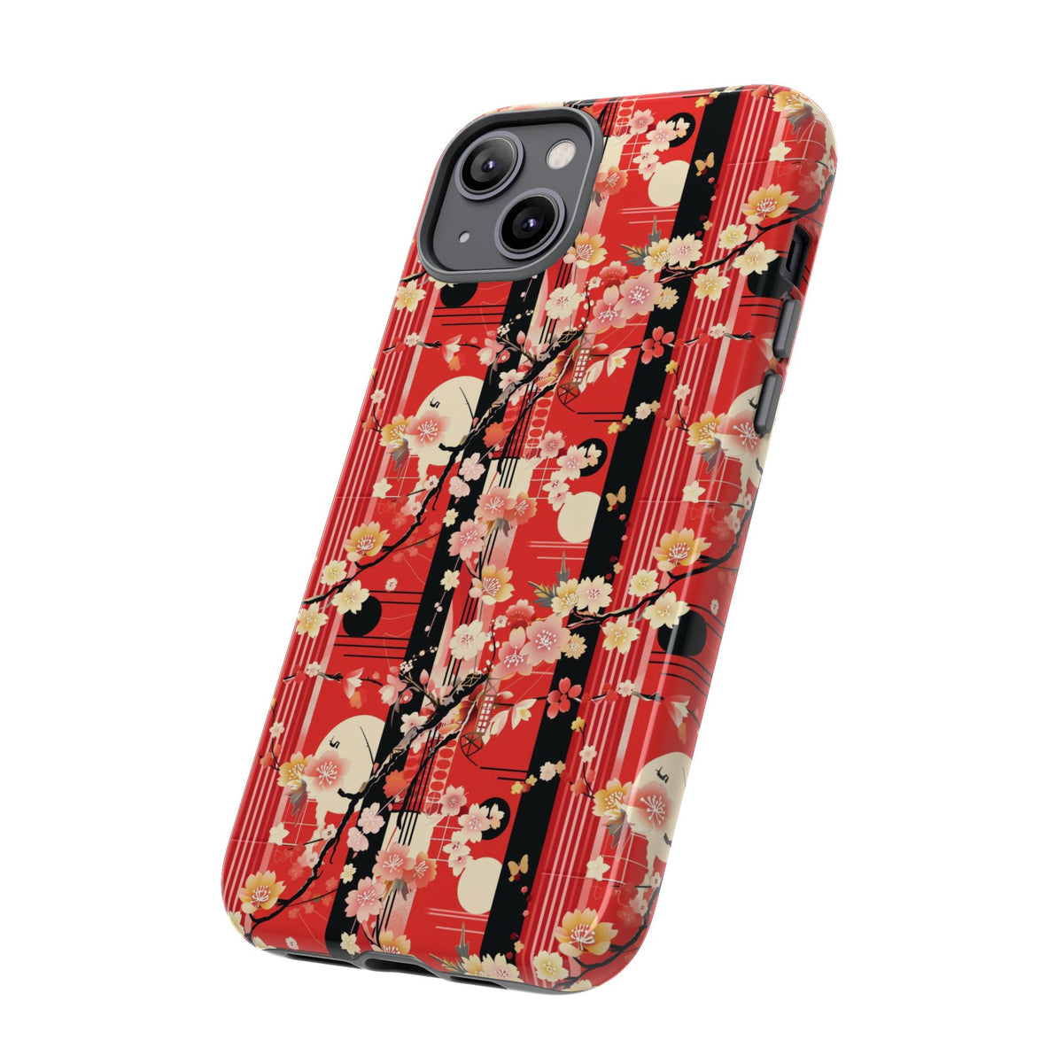 Japanese Pattern Phone Case – Elegant & Timeless Design for Your Phone 026