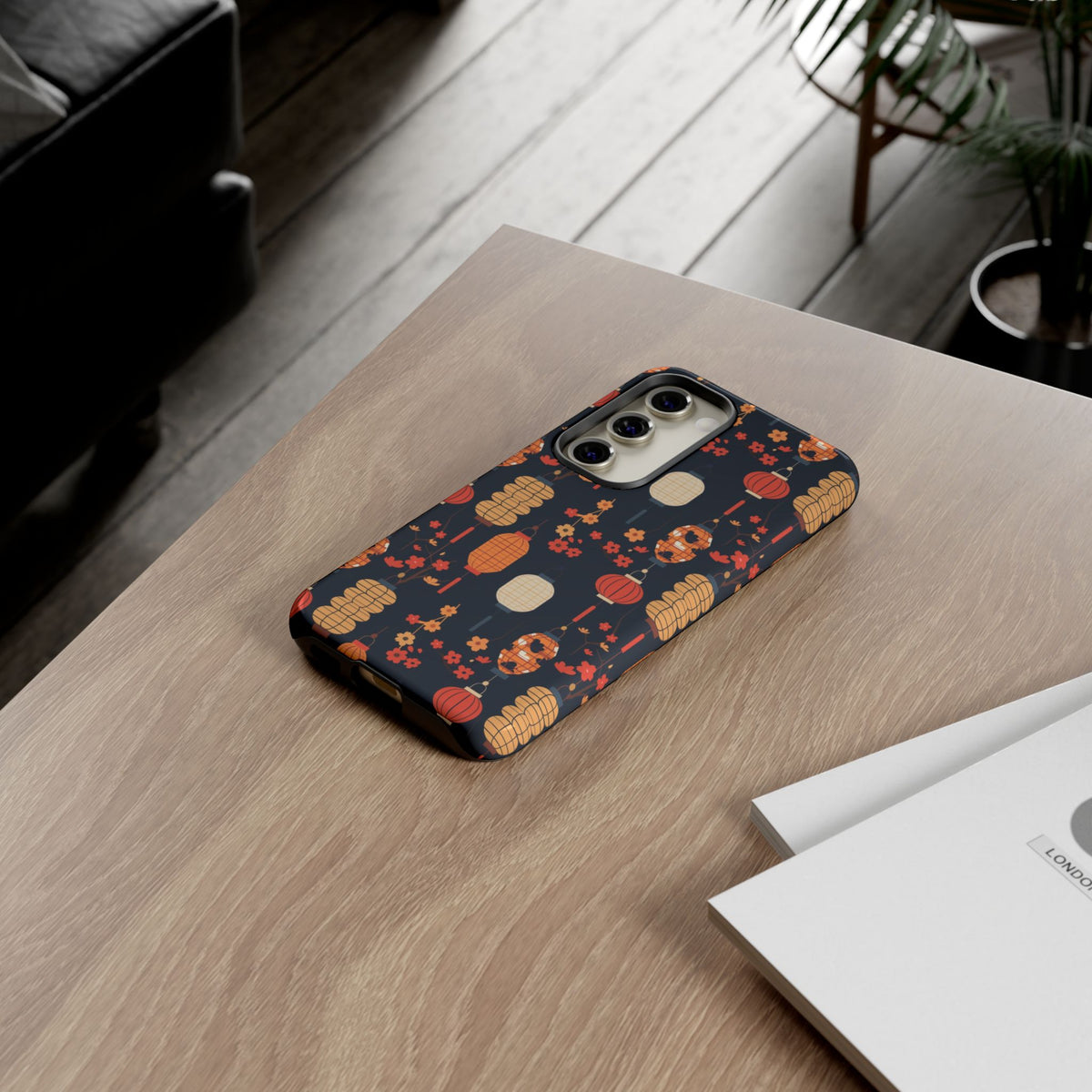 Japanese Pattern Phone Case – Elegant & Timeless Design for Your Phone 027