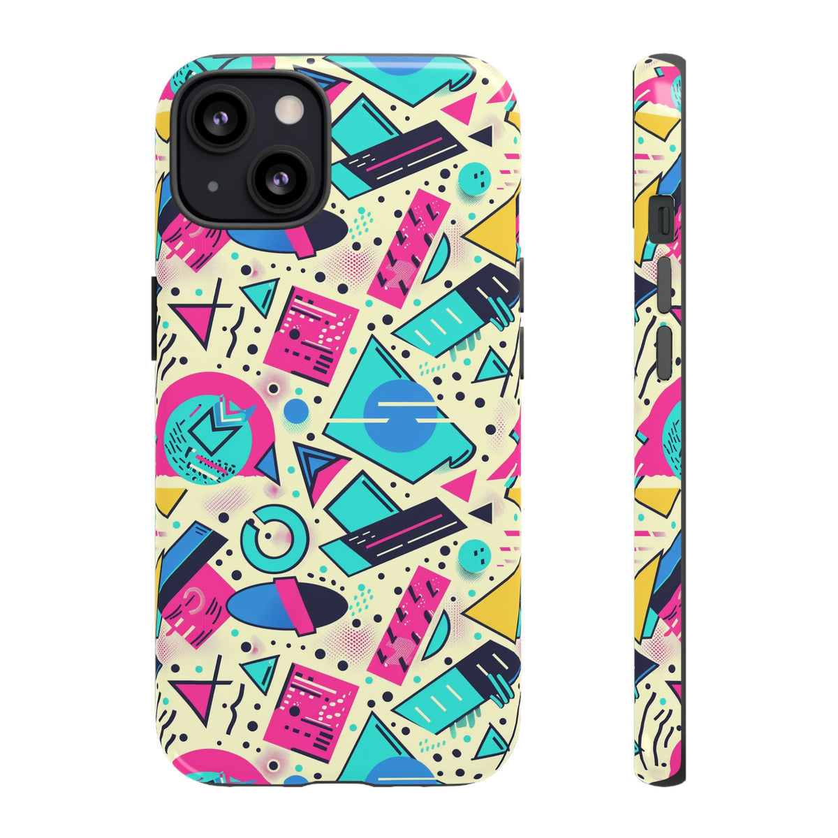 Retro 80s Seamless Phone Case – Vintage Style Meets Modern Protection 087