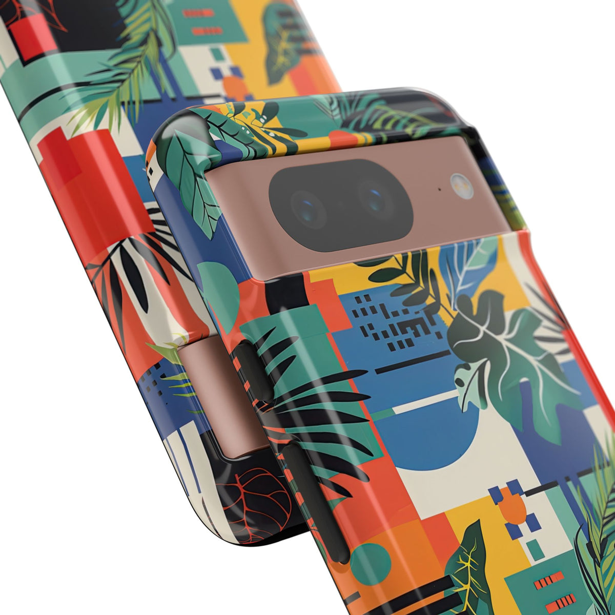 Jungle Collage Phone Case – Vibrant & Durable Nature-Inspired Protection