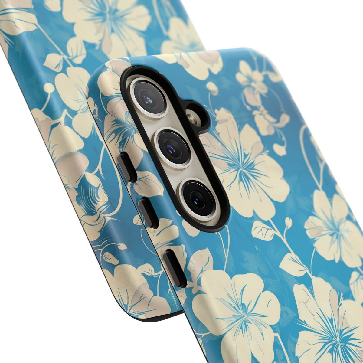 Blue Floral Seamless Pattern Phone Case