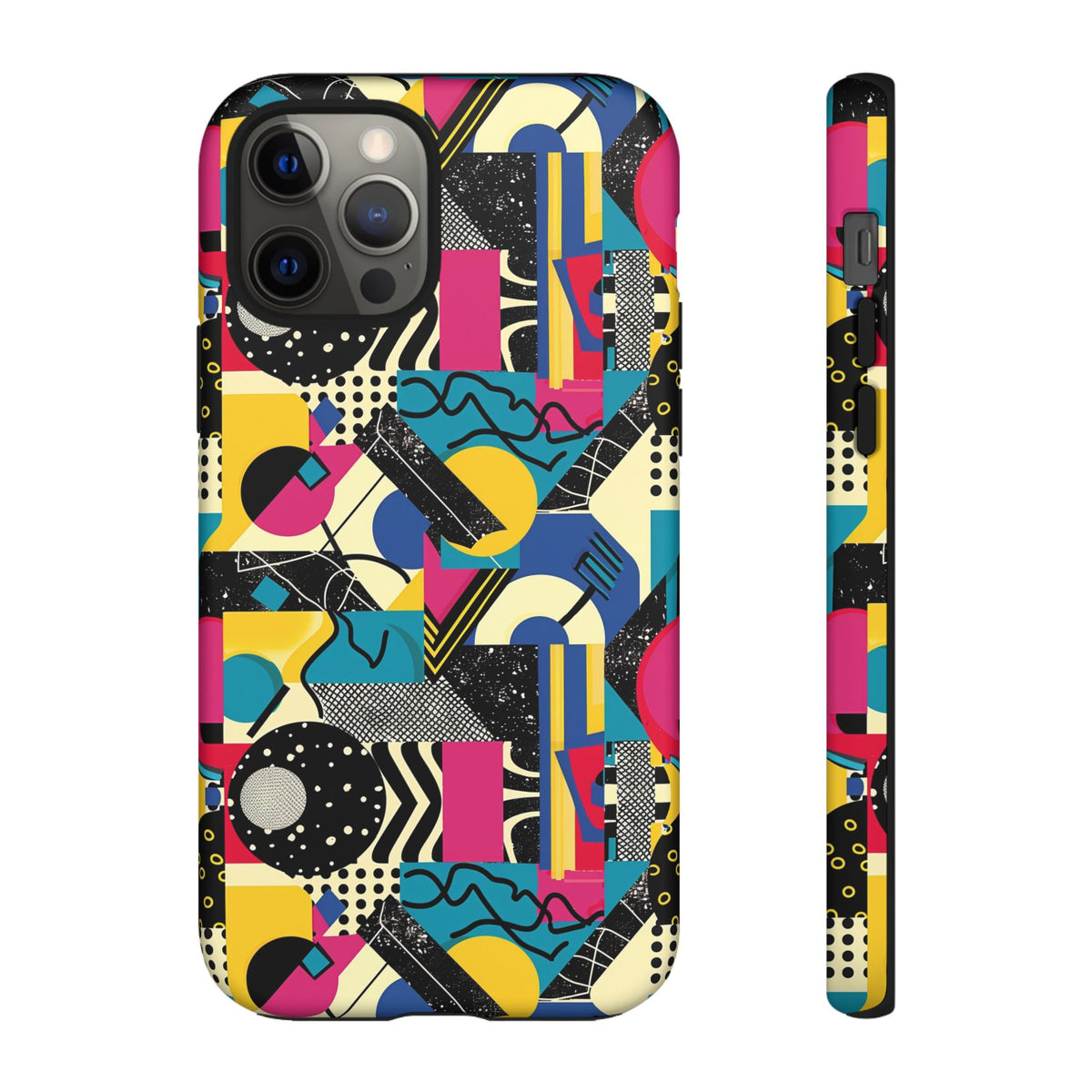 Retro 80s Seamless Phone Case – Vintage Style Meets Modern Protection 194