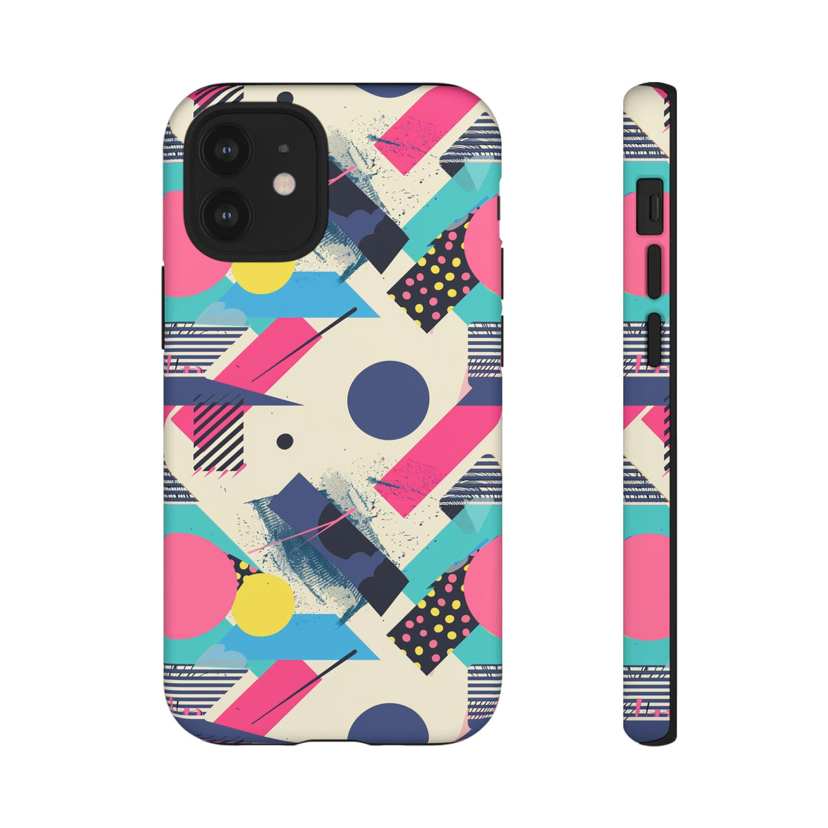 Retro 80s Seamless Phone Case – Vintage Style Meets Modern Protection 089