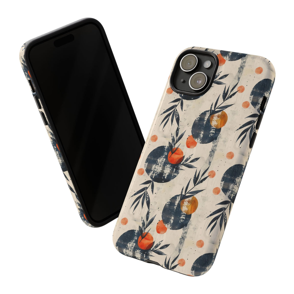 Japanese Pattern Phone Case – Elegant & Timeless Design for Your Phone 088