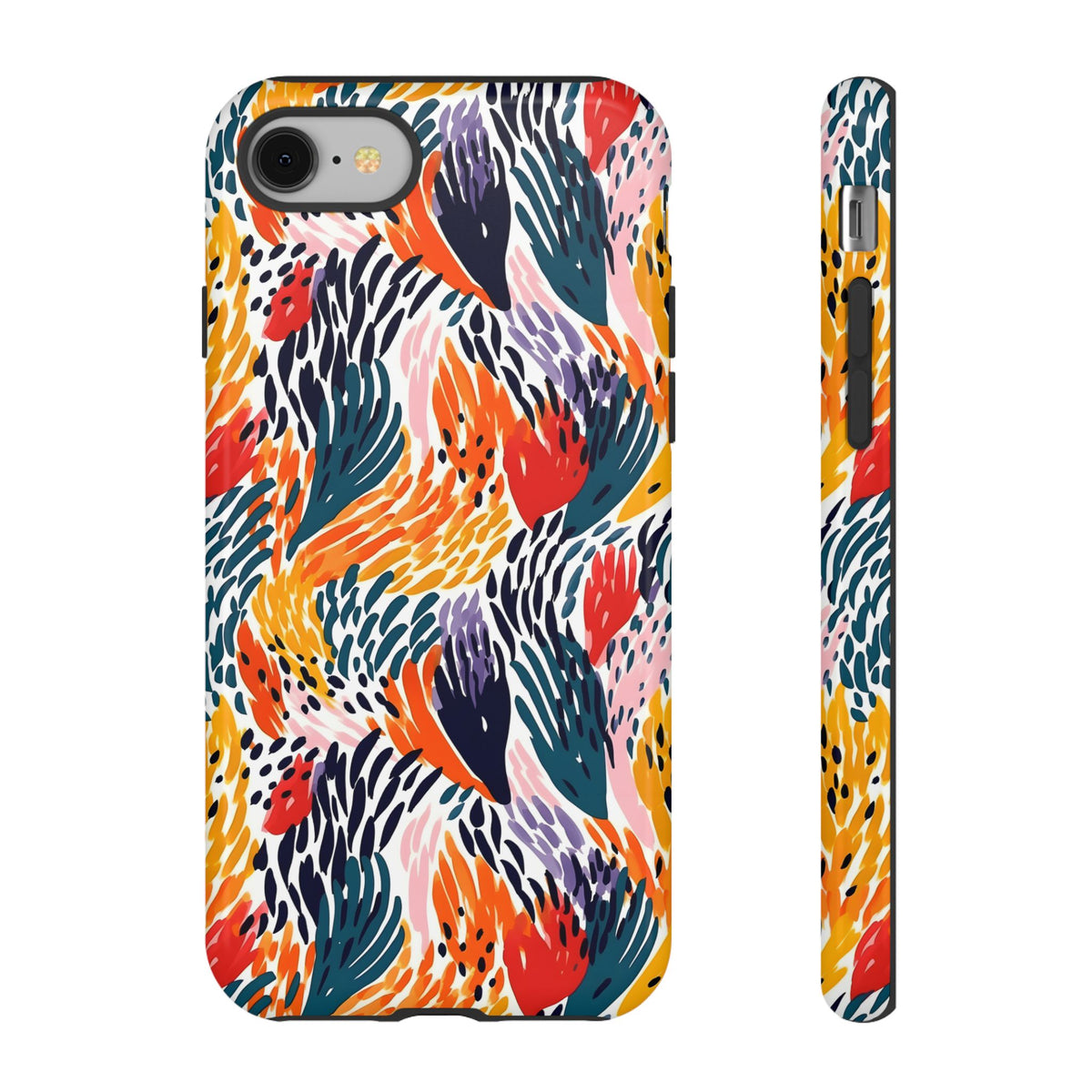 Abstract Painting Design Phone Case – Modern Art-Inspired Phone Cover