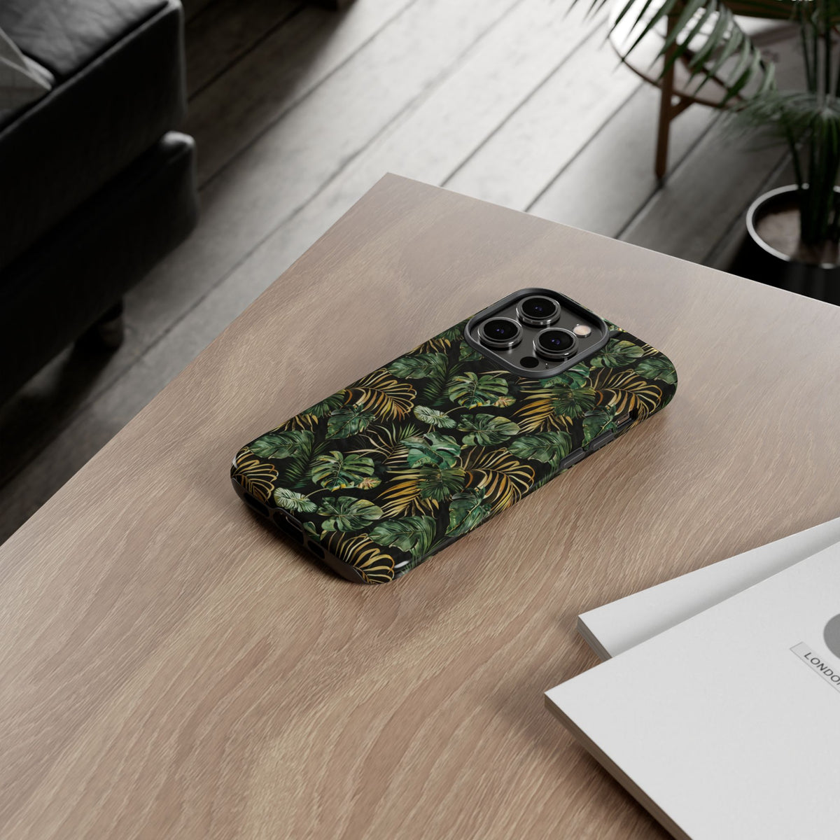 Jungle Pattern Phone Case – Exotic & Lush Design for Your Phone 334