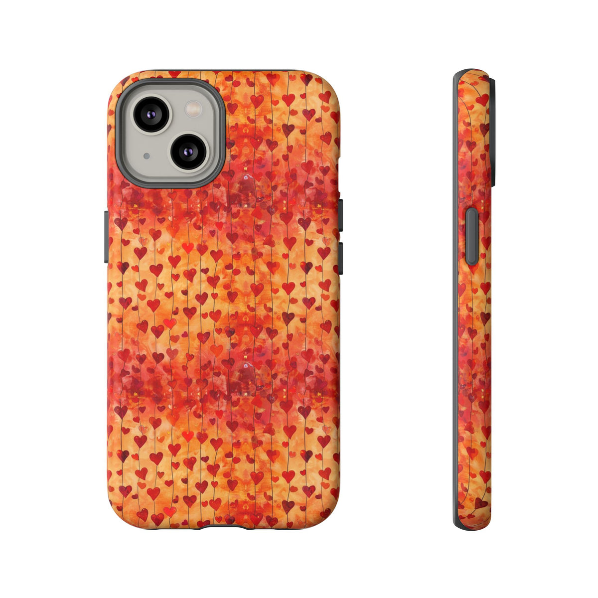 Heart Pattern Phone Case – Stylish & Loving Design for Your Device 827