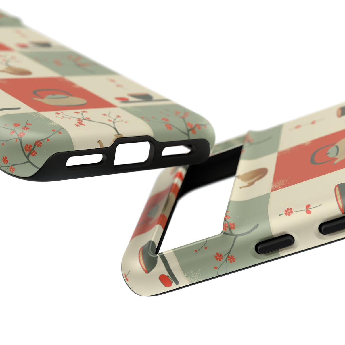 Japanese Pattern Phone Case – Elegant & Timeless Design for Your Phone 505