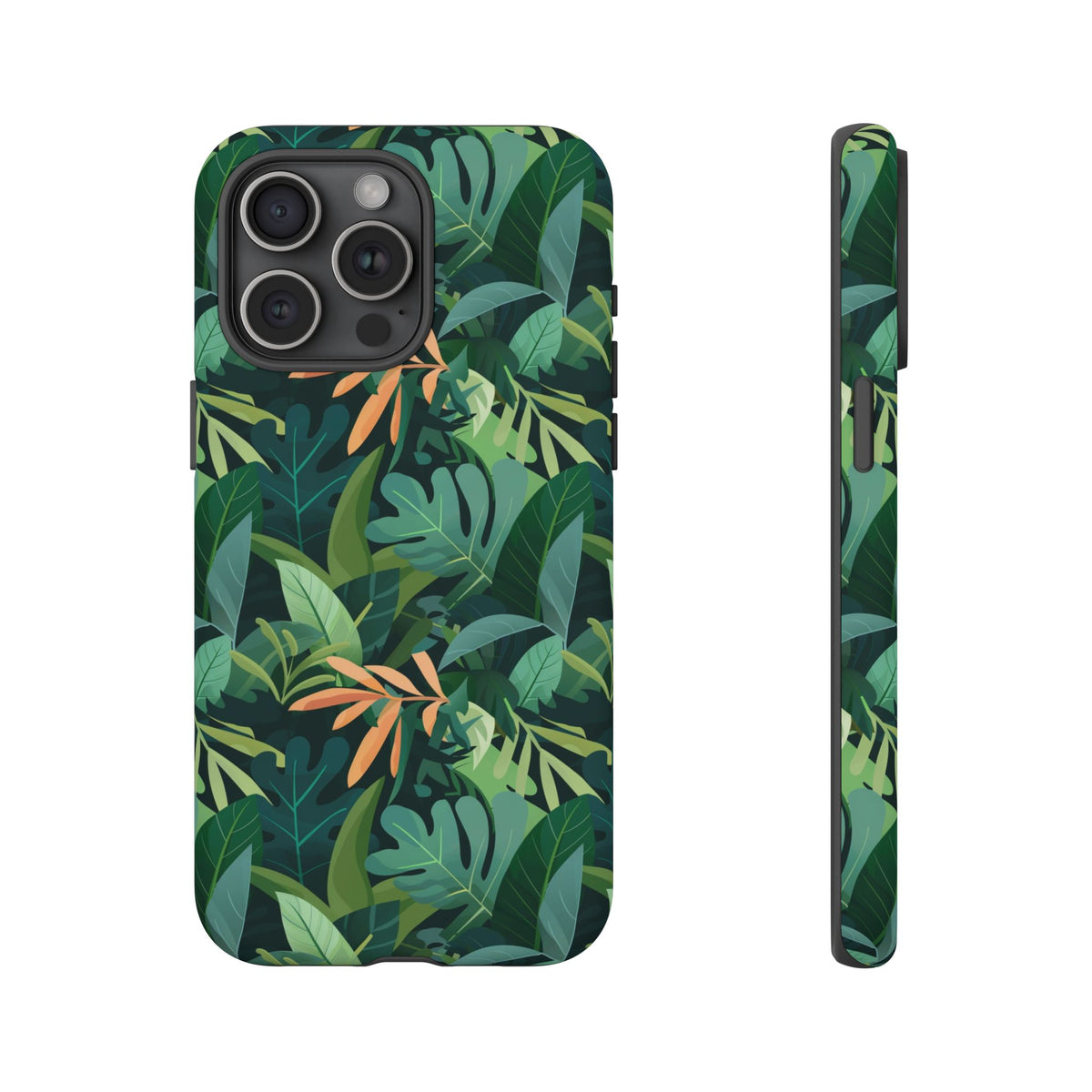 Jungle Pattern Phone Case – Exotic & Lush Design for Your Phone 341