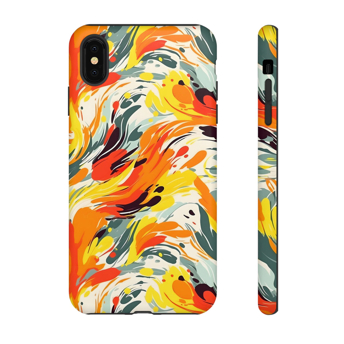 Abstract Painting Design Phone Case – Modern Art-Inspired Phone Cover 5