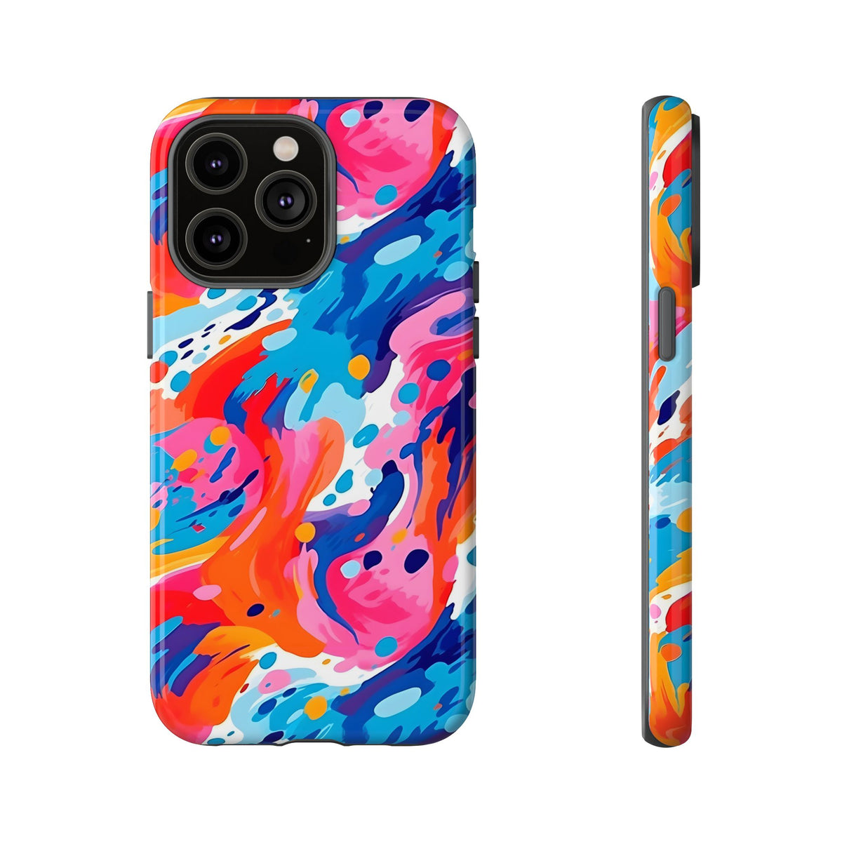 Abstract Painting Design Phone Case – Modern Art-Inspired Phone Cover 4