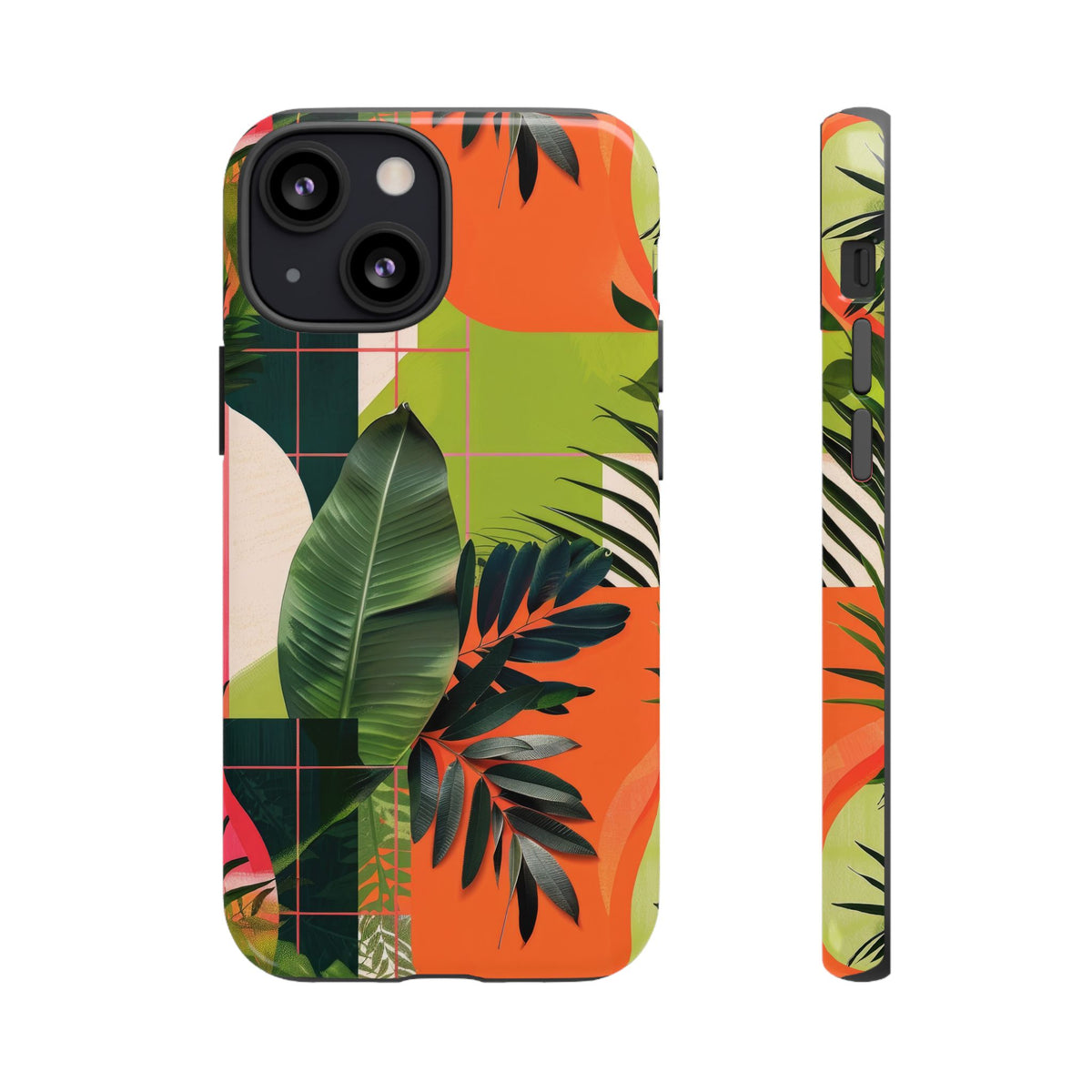 Jungle Collage Phone Case – Vibrant & Durable Nature-Inspired Protection