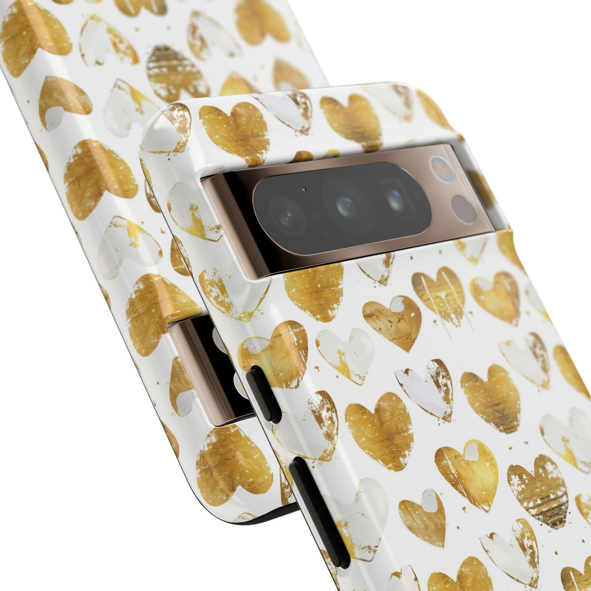 Heart Pattern Phone Case – Stylish & Loving Design for Your Device 369